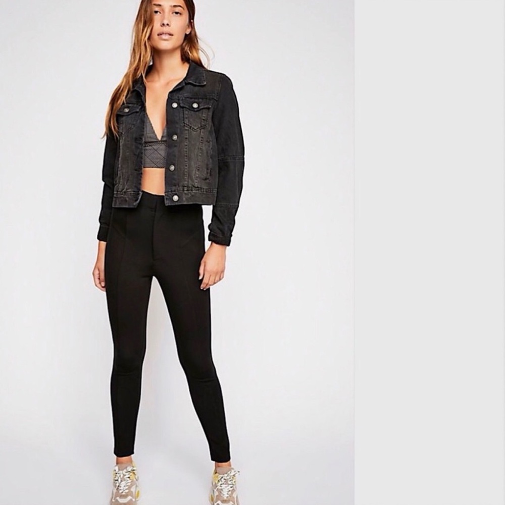 Free People Black Pants